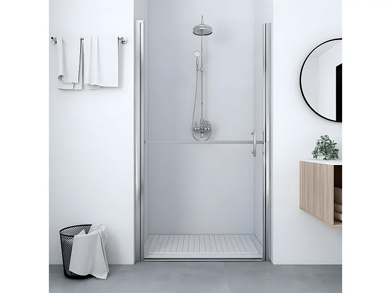 Porte de douche verre trempé 100x178 cm WVGQ4724