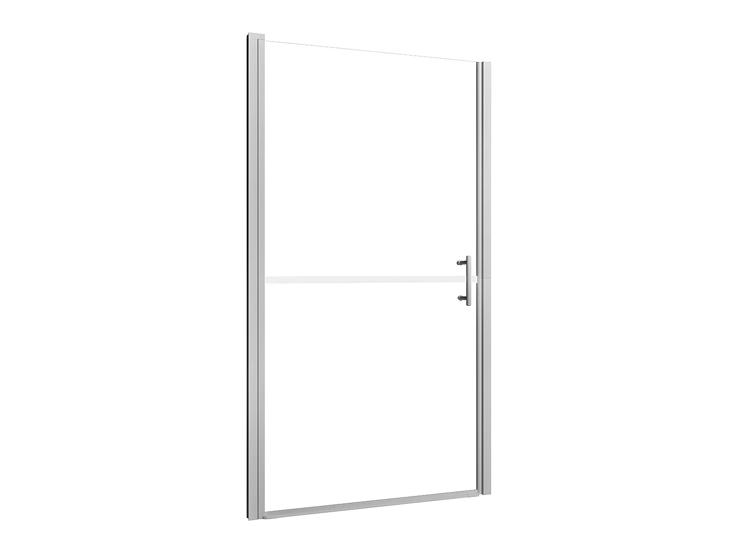 Porta de chuveiro vidro fosco temperado 100x178 cm PT922659