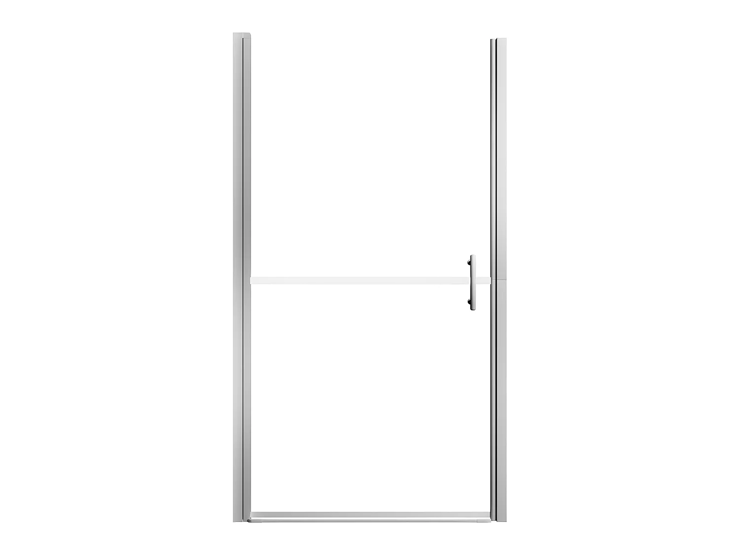 Porta de chuveiro vidro fosco temperado 100x178 cm PT922659