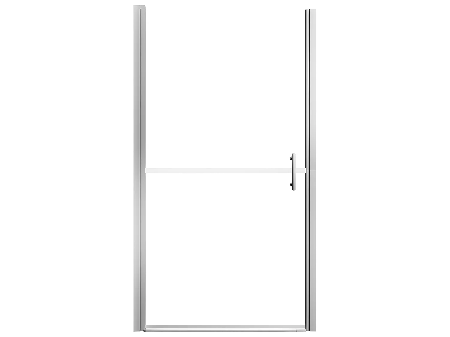 Porta de chuveiro vidro fosco temperado 100x178 cm PT922659