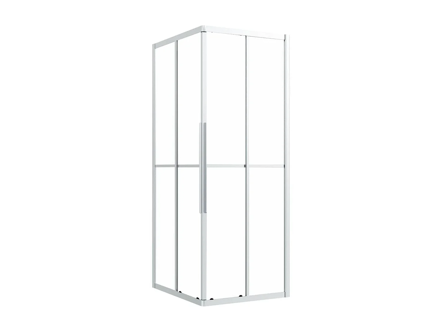 Paroi de douche ESG dépoli 90x70x180 cm WVGQ8103