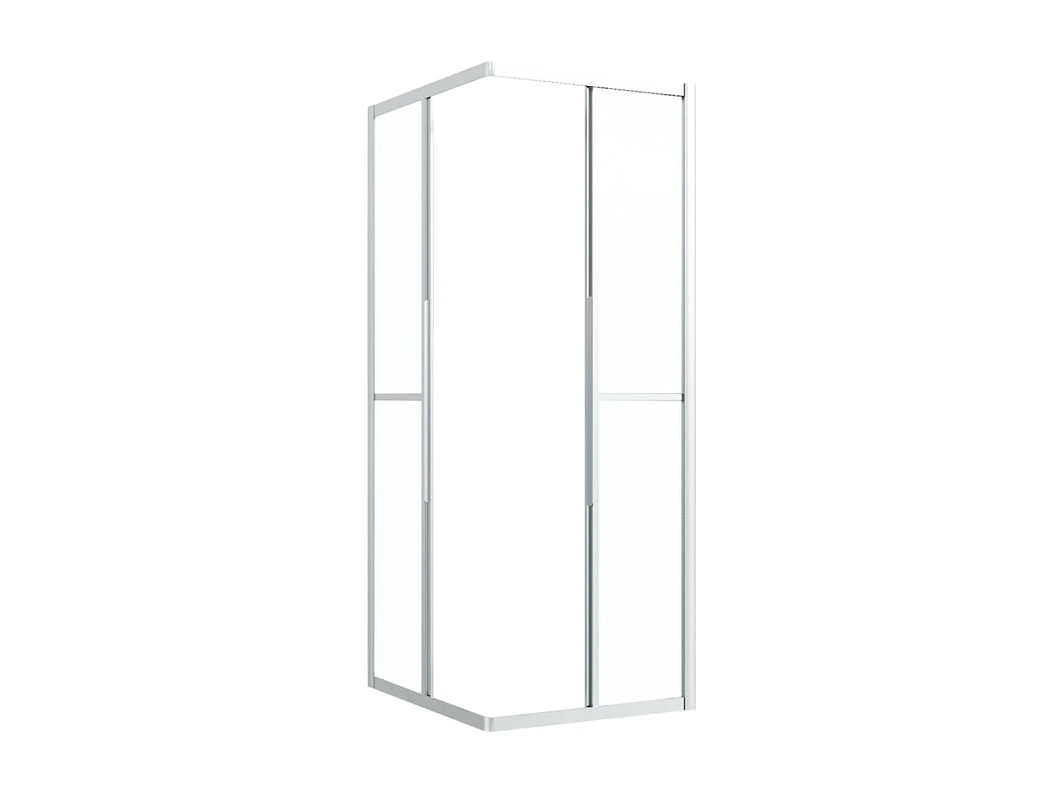 Paroi de douche ESG dépoli 90x70x180 cm WVGQ8103