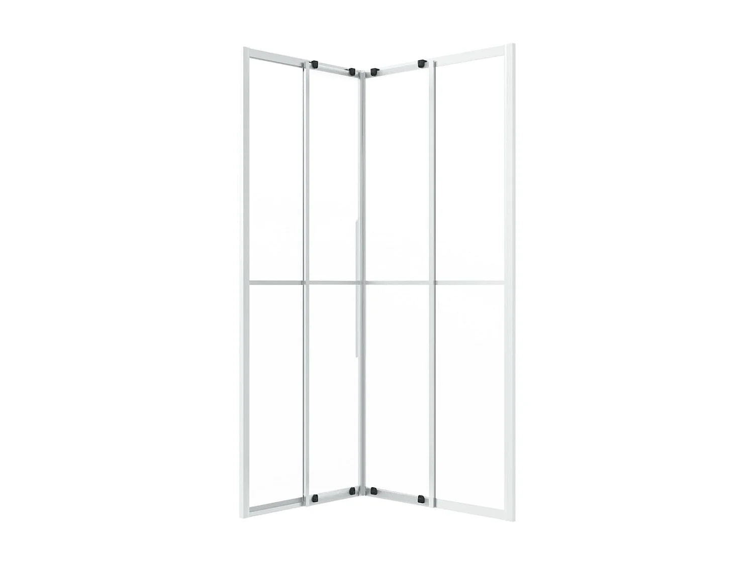 Paroi de douche ESG dépoli 90x70x180 cm WVGQ8103