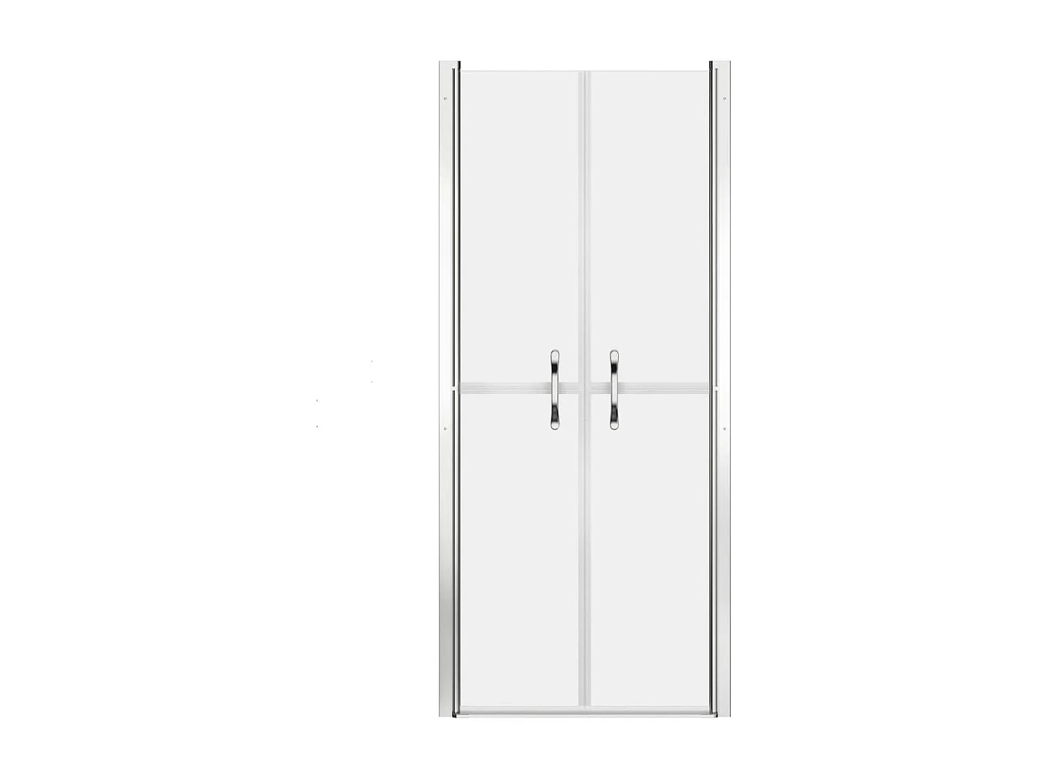 Mampara de ducha ESG esmerilado 96x190 cm ES66415