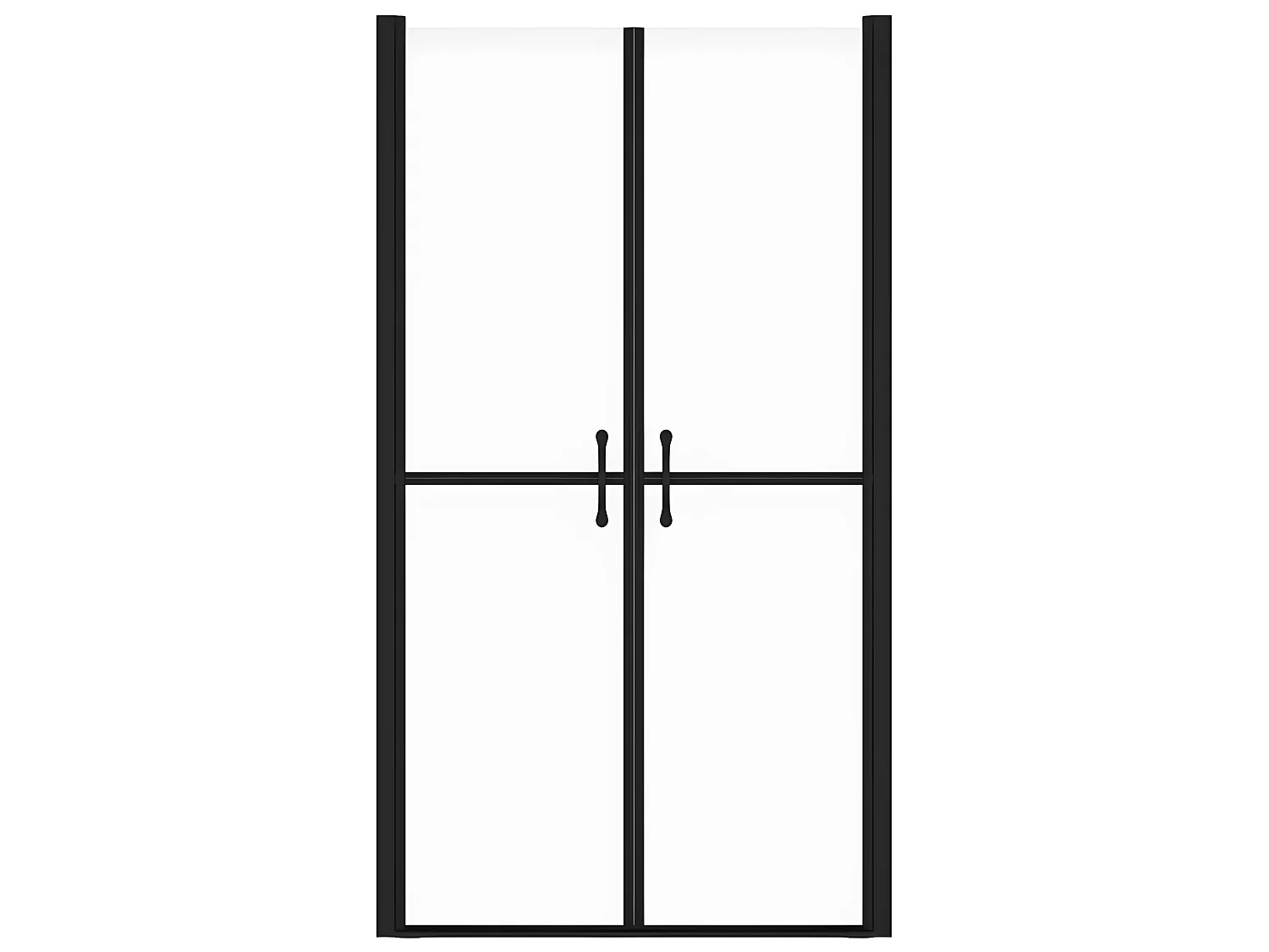 Mampara de ducha ESG esmerilado (73-76)x190 cm ES66240