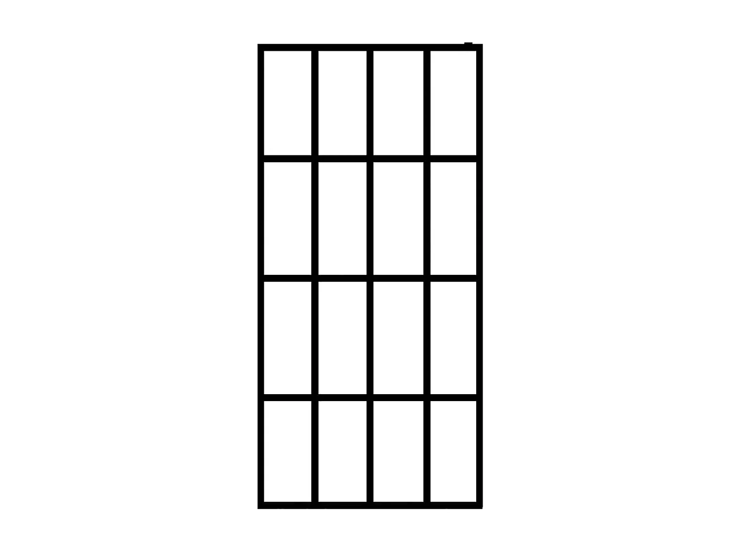 Divisória de chuveiro vidro transparente temperado 118x190 cm PT369932