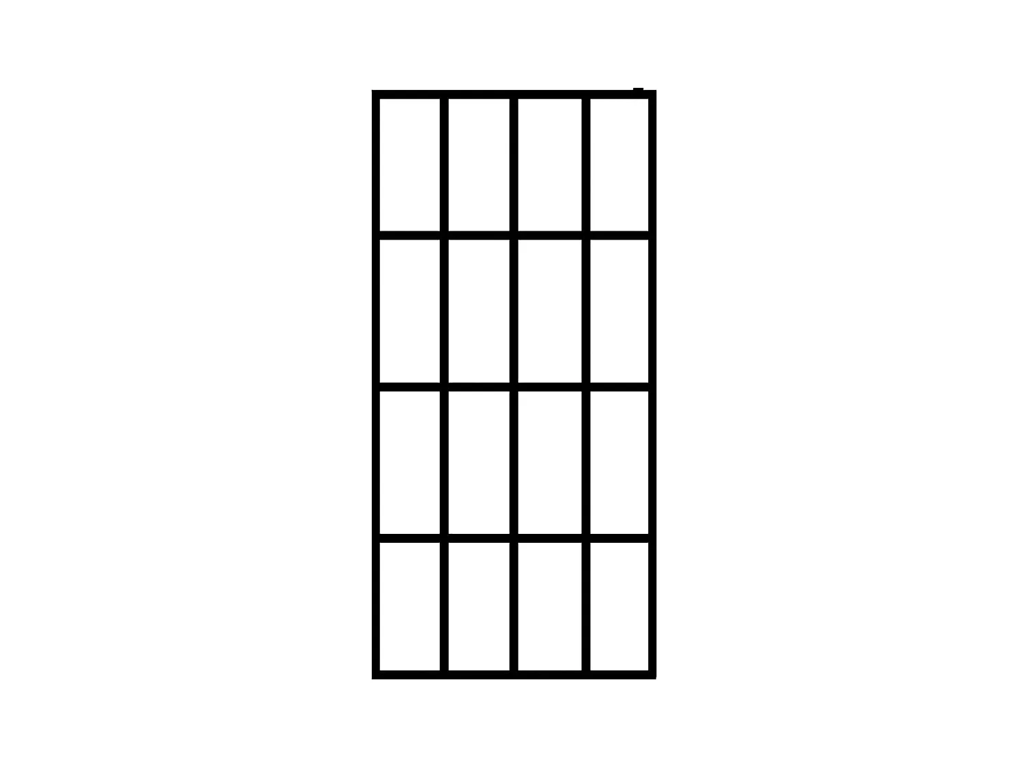 Mampara de ducha vidrio templado tansparente 118x190 cm ES66238