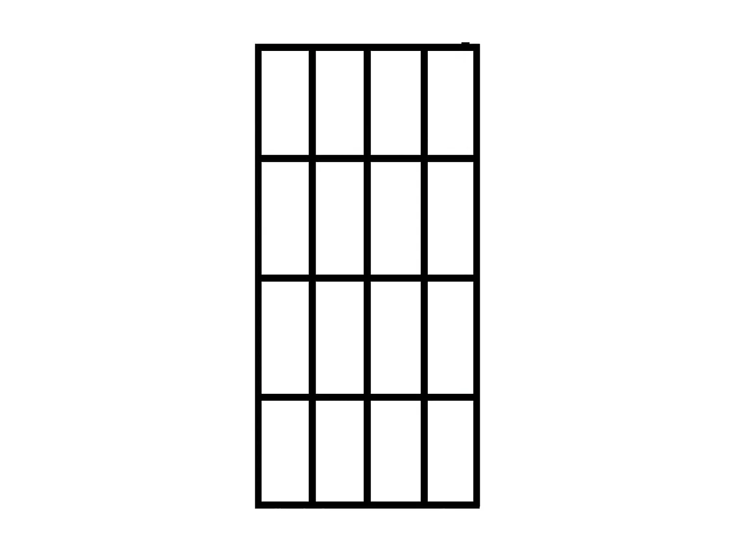 Paroi de douche Verre trempé dépoli 80x195 cm WVGQ1911