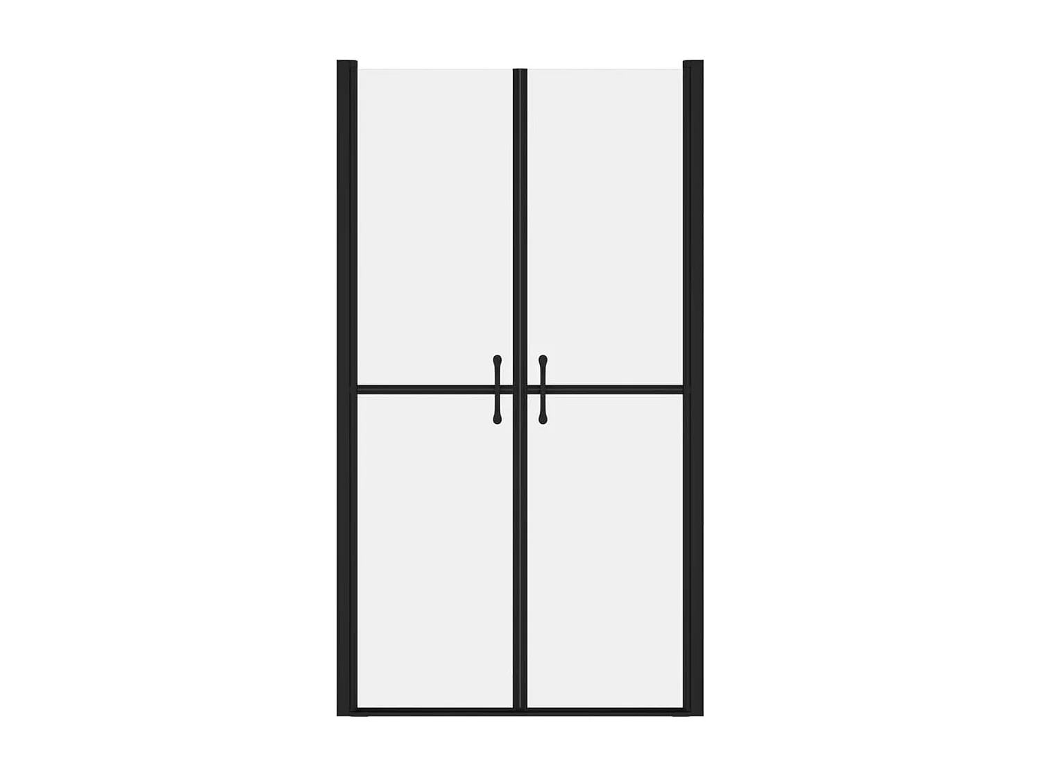 Mampara de ducha ESG esmerilado (93-96)x190 cm ES66439