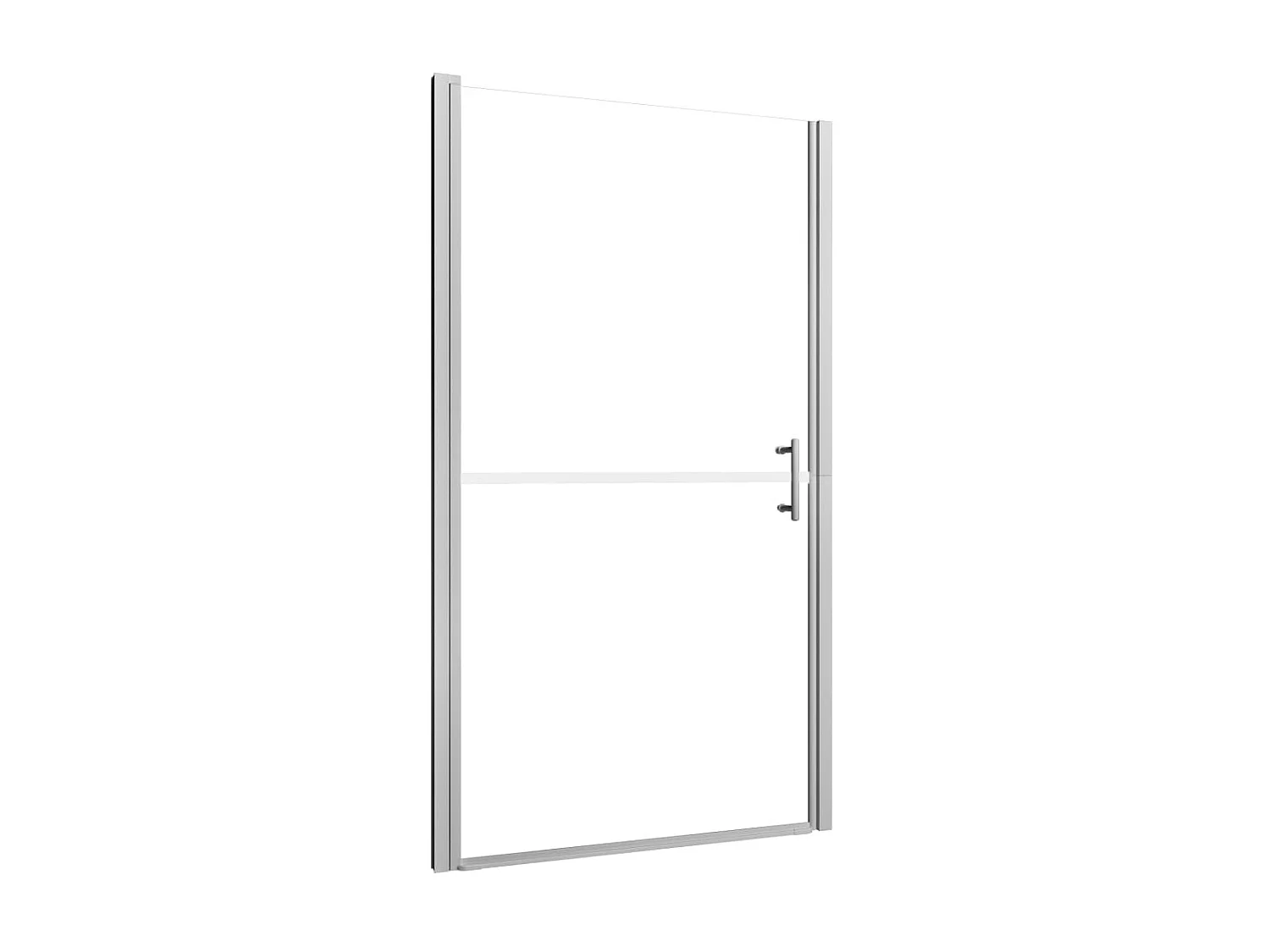 Porta de chuveiro vidro fosco temperado 91x195 cm PT453569