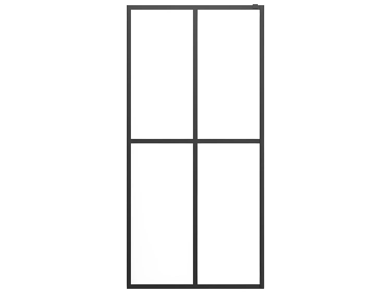 Paroi de douche Verre trempé transparent 118x190 cm WVGQ1190