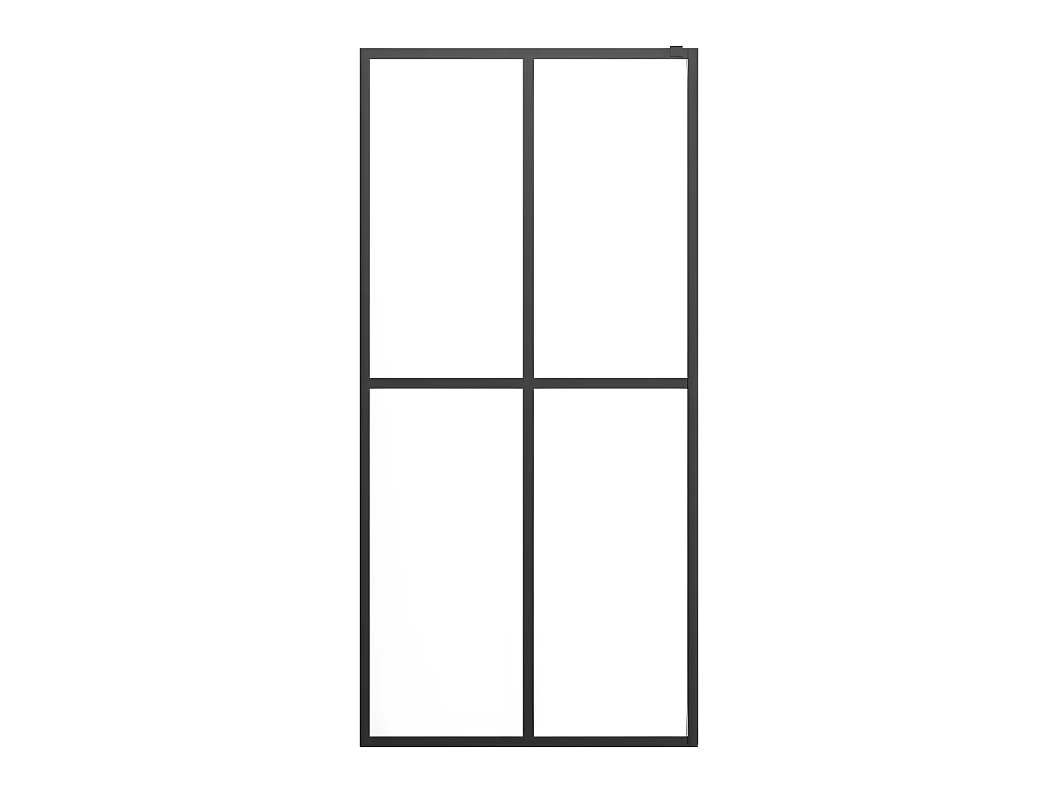 Paroi de douche Verre trempé transparent 100x195 cm WVGQ1624