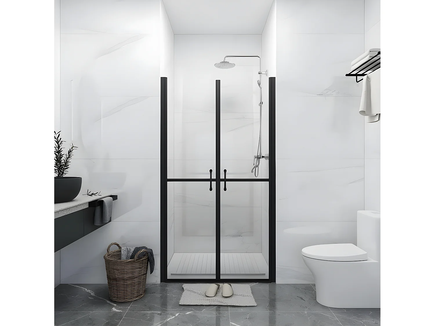 Porte de douche ESG transparent (93-96)x190 cm WVGQ9978