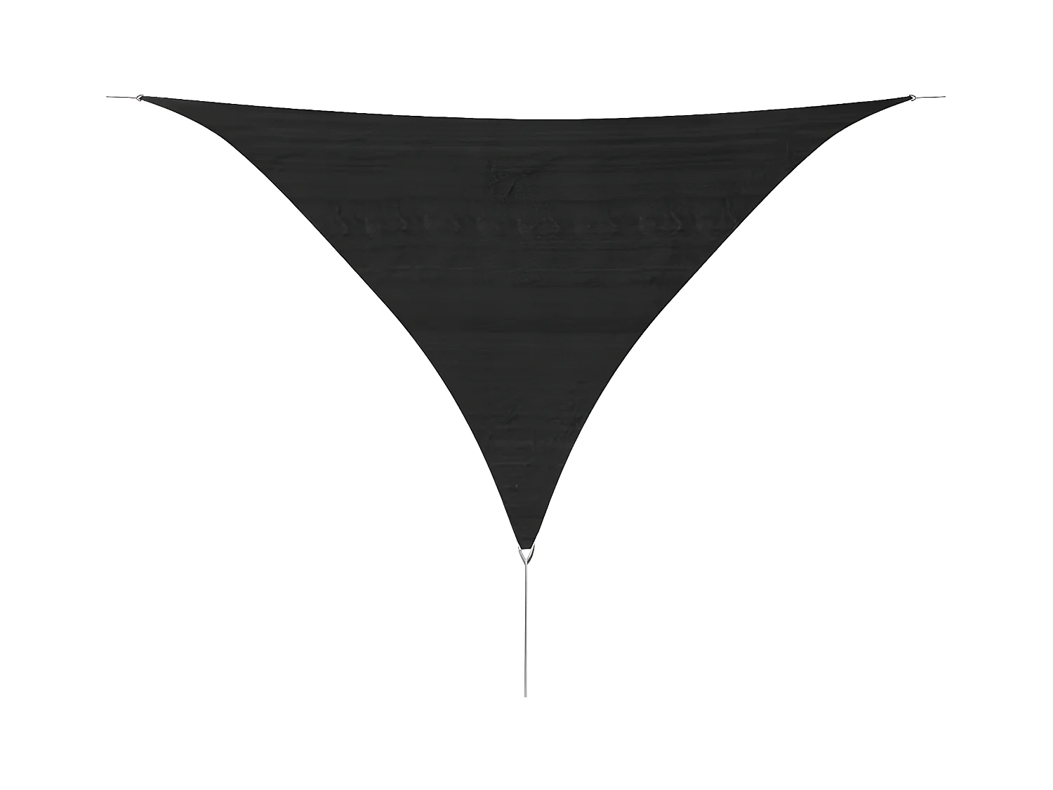 Parasol en PEHD triangulaire 3,6 x 3,6 x 3,6 m Anthracite WVGQ6325