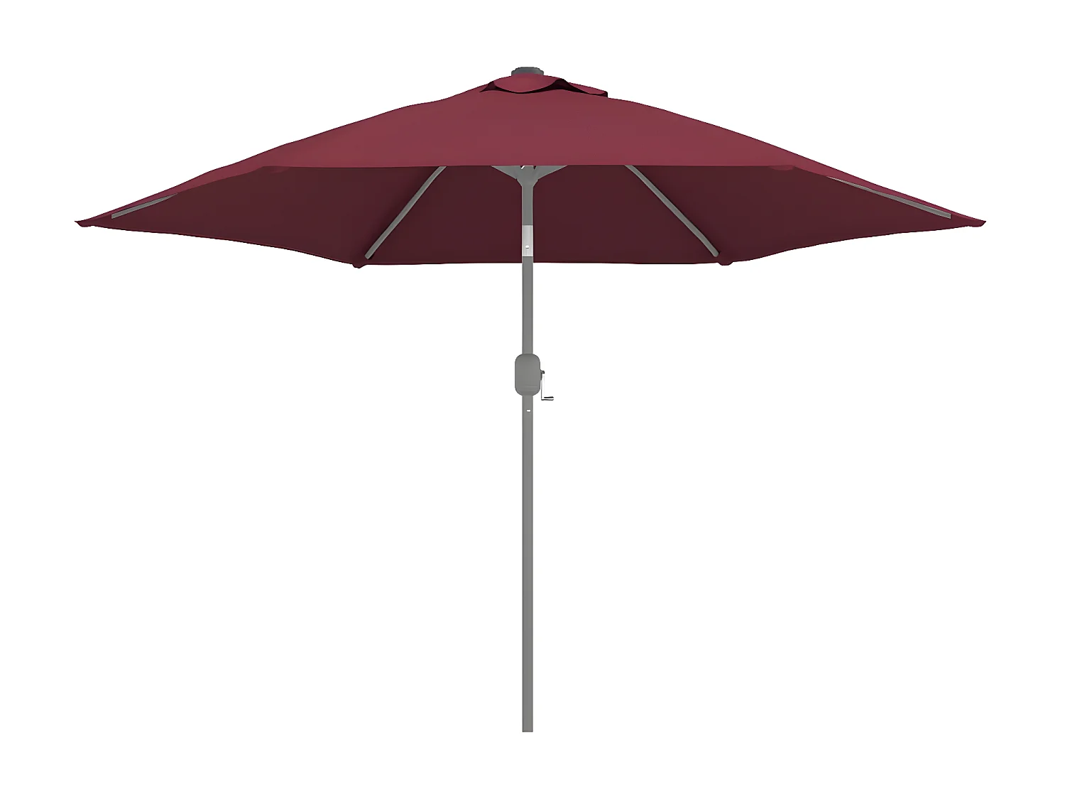 Tissu de remplacement pour parasol d'extérieur Bordeaux 300 cm WVGQ1244