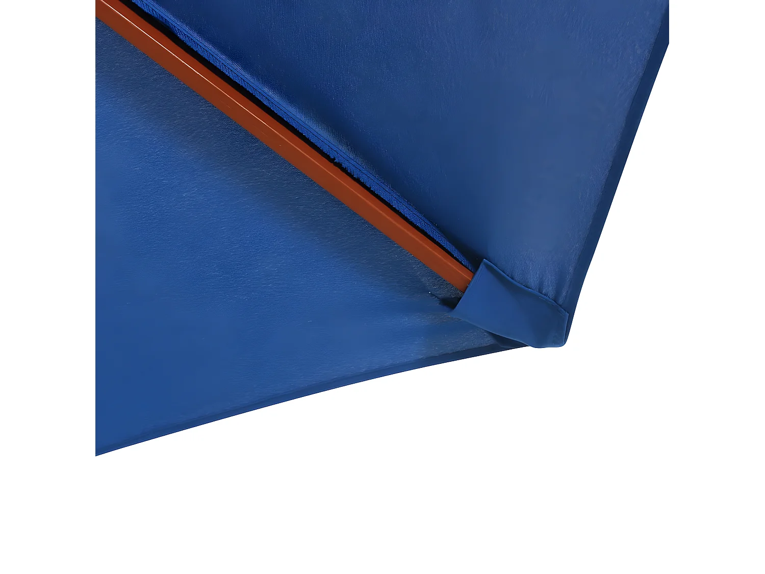 Parasol met houten paal 300x258 cm blauw NL599342