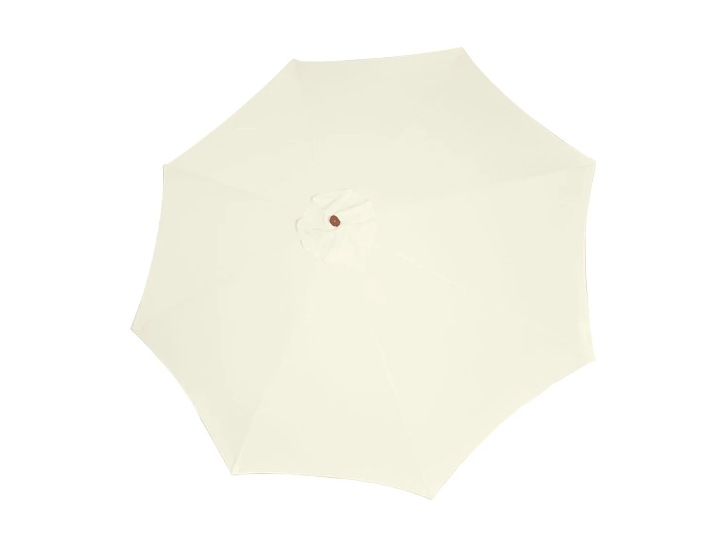 Guarda-sol 300x258 cm branco areia PT220053