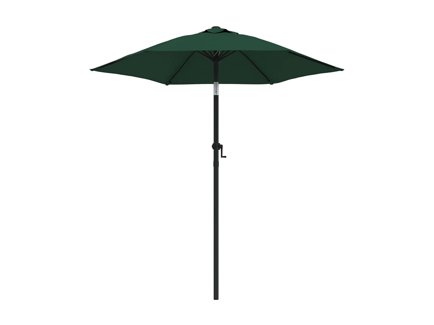 Parasol 200x224 cm aluminium groen NL580766