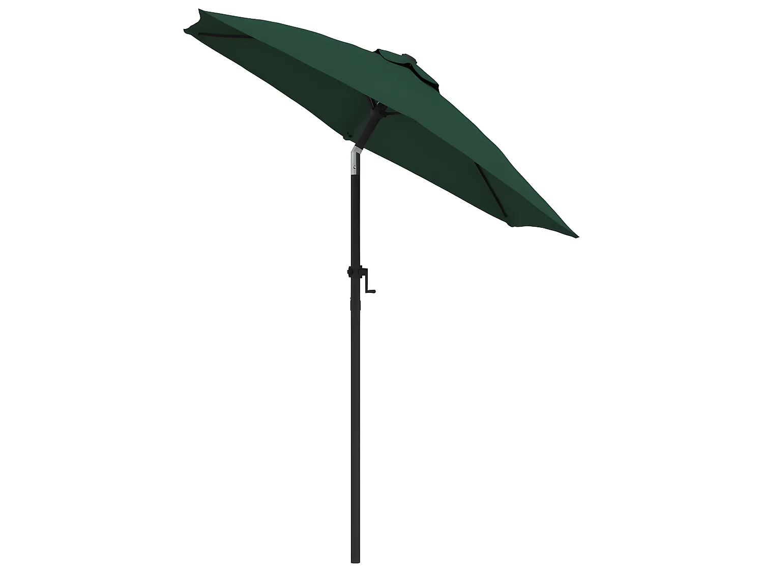 Parasol 200x224 cm aluminium groen NL580766