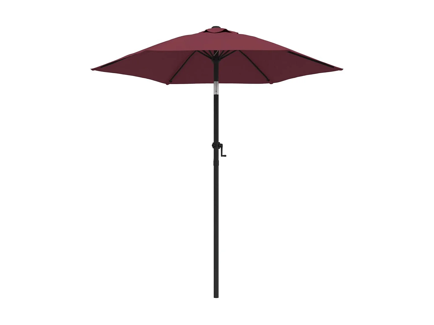 Parasol Bordeaux 200x224 cm Aluminium WVGQ5886