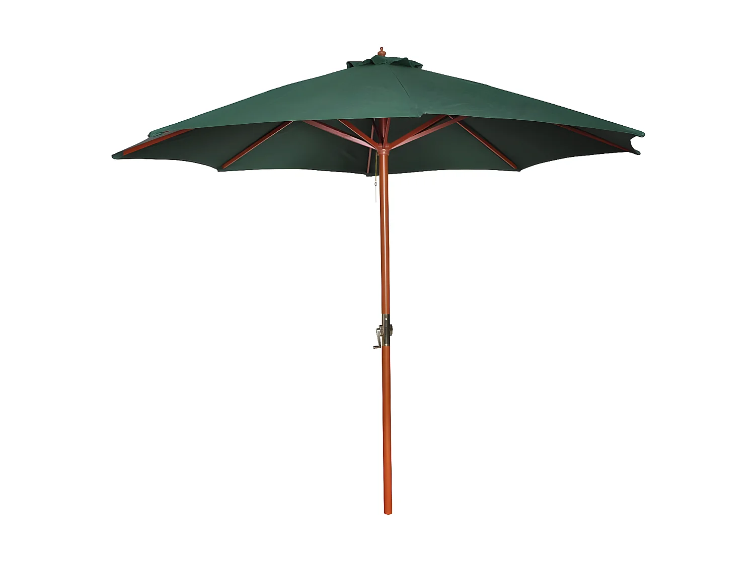 Guarda-sol 258 cm verde PT604214