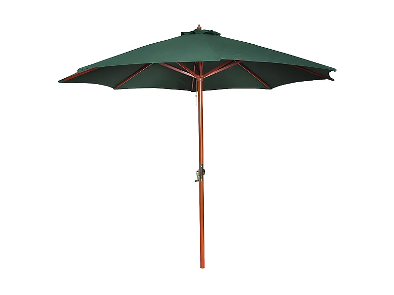 Guarda-sol 258 cm verde PT604214