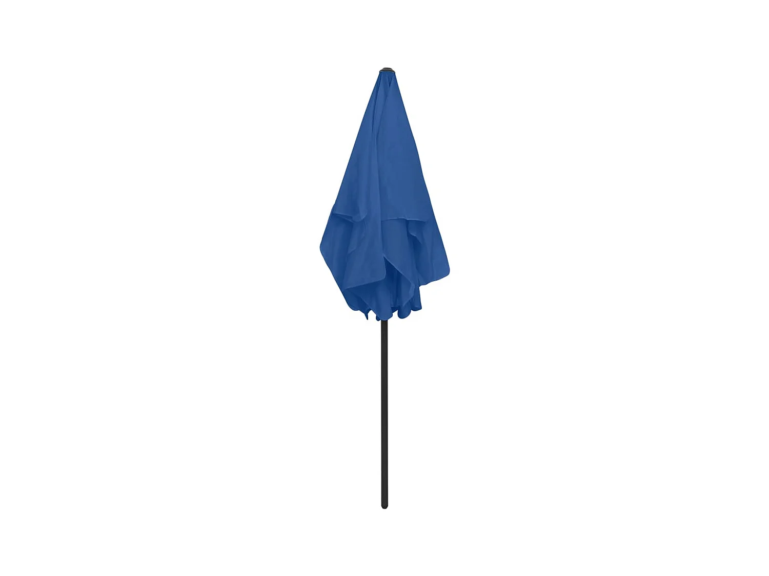 Parasol de plage bleu azur 180x120 cm WVGQ9666