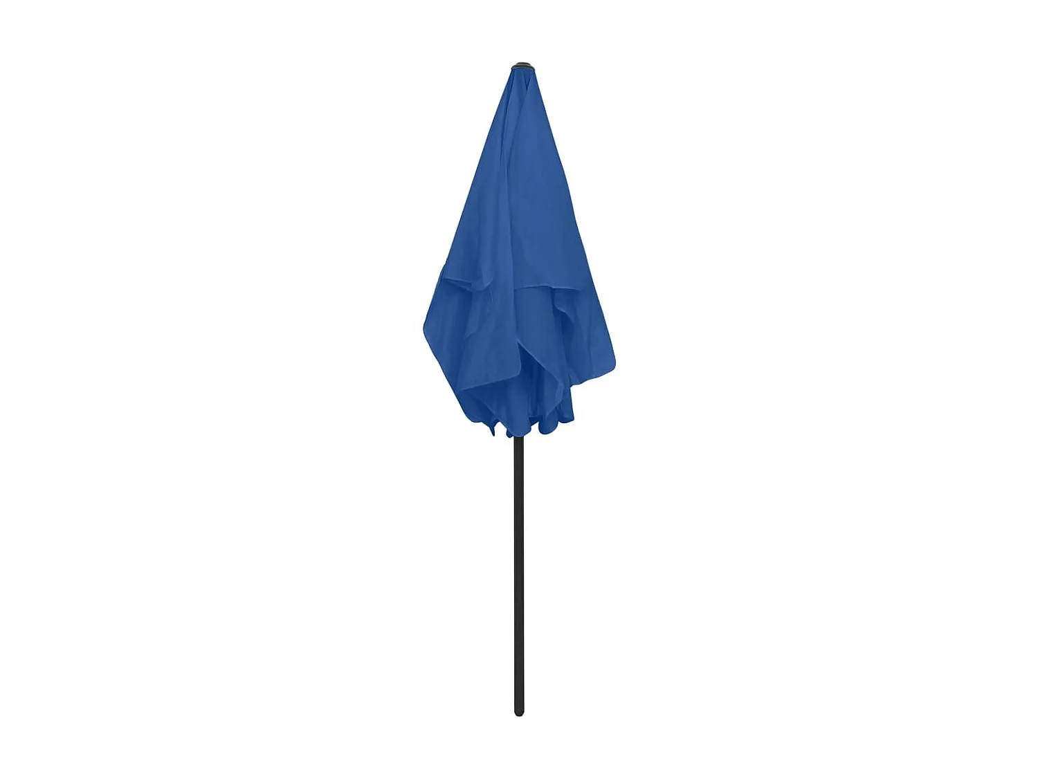 Parasol de plage bleu azur 180x120 cm WVGQ9666