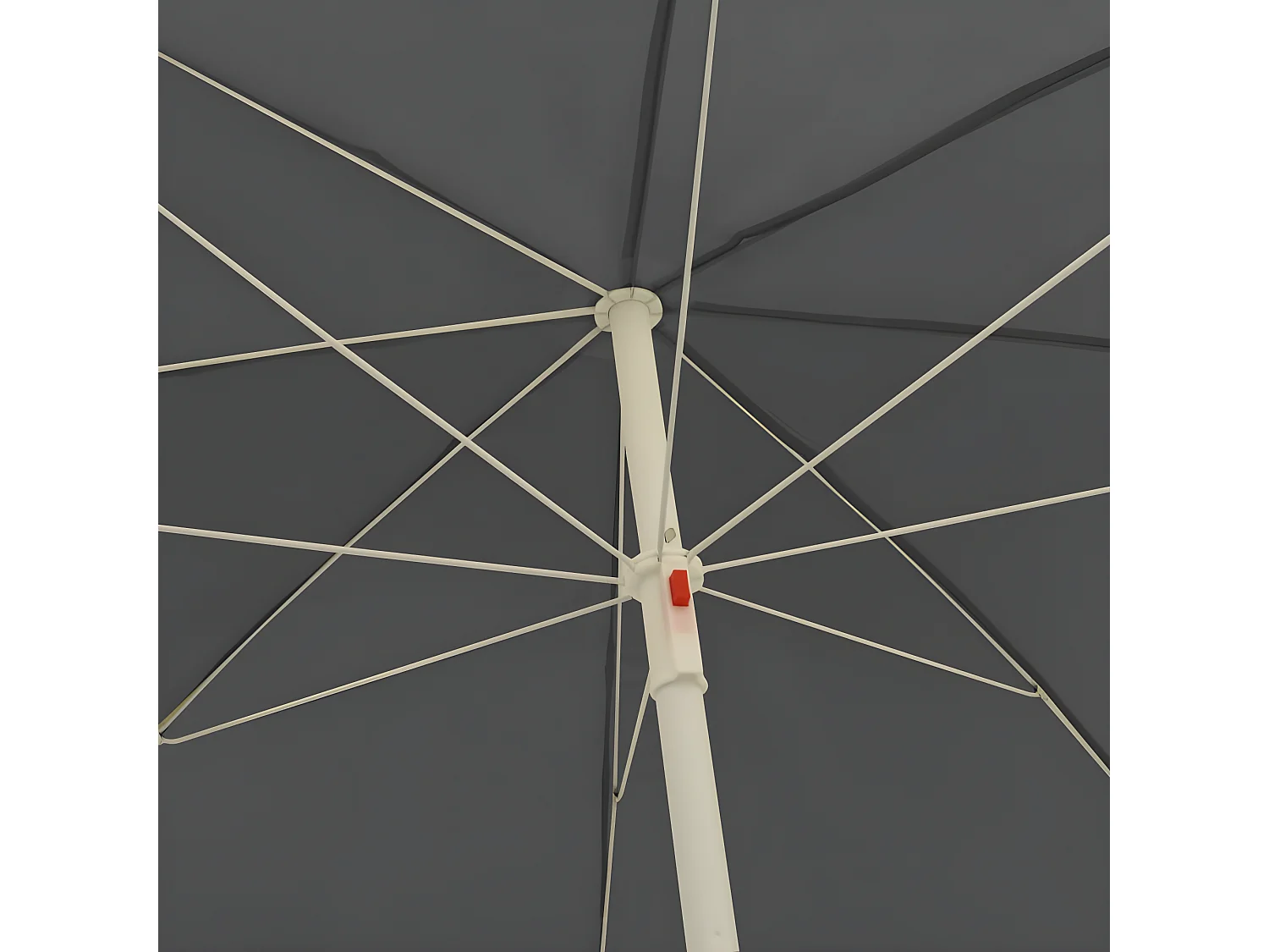 Parasol de plage Anthracite 240 cm WVGQ3805