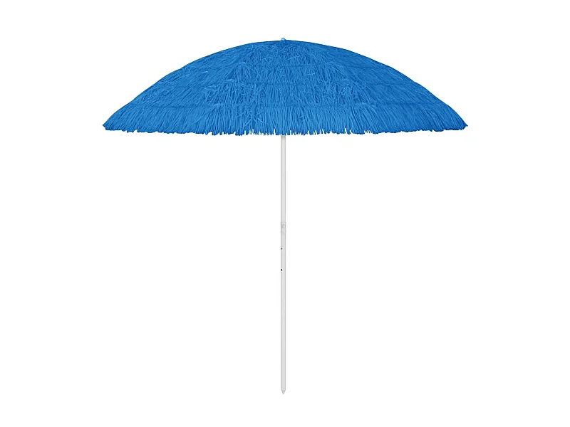 Parasol de plage Hawaii Bleu 300 cm WVGQ2626