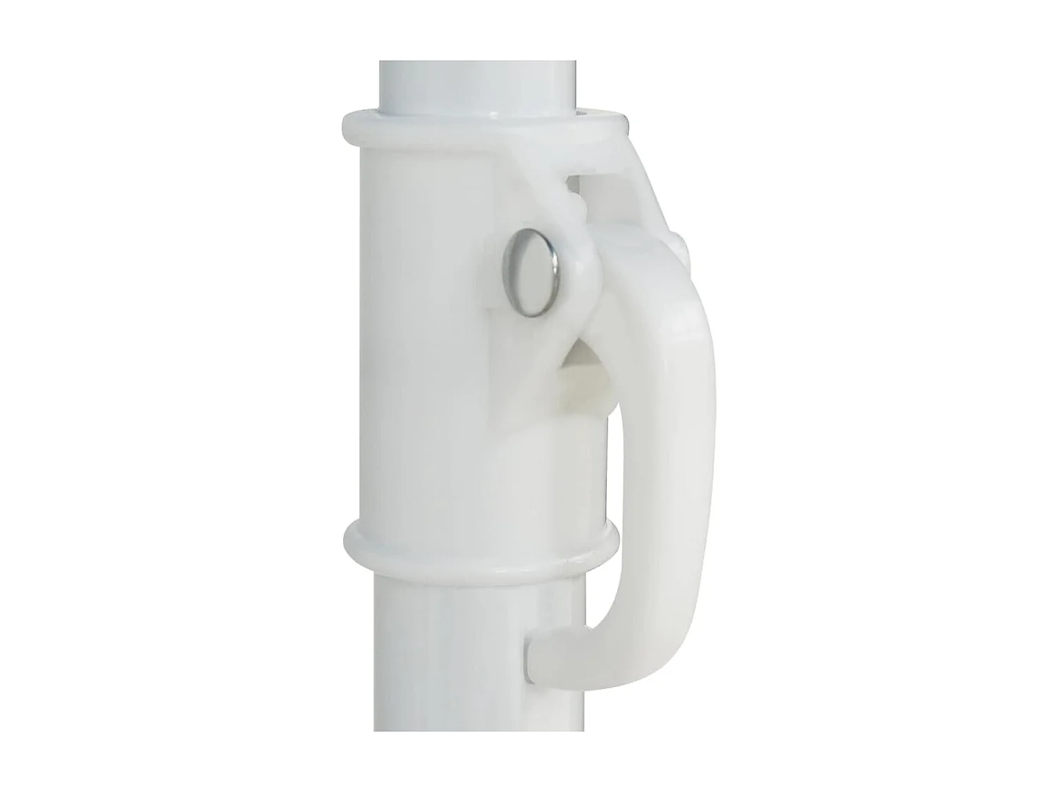 Guarda-sol de praia Hawaii 180 cm branco PT555215