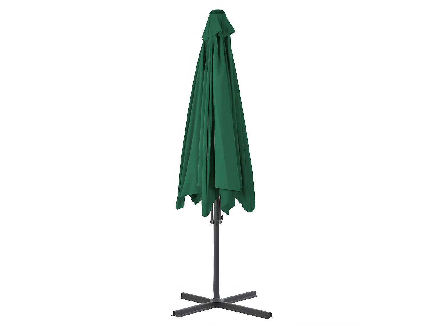 Parasol met stalen paal 300 cm groen NL514542