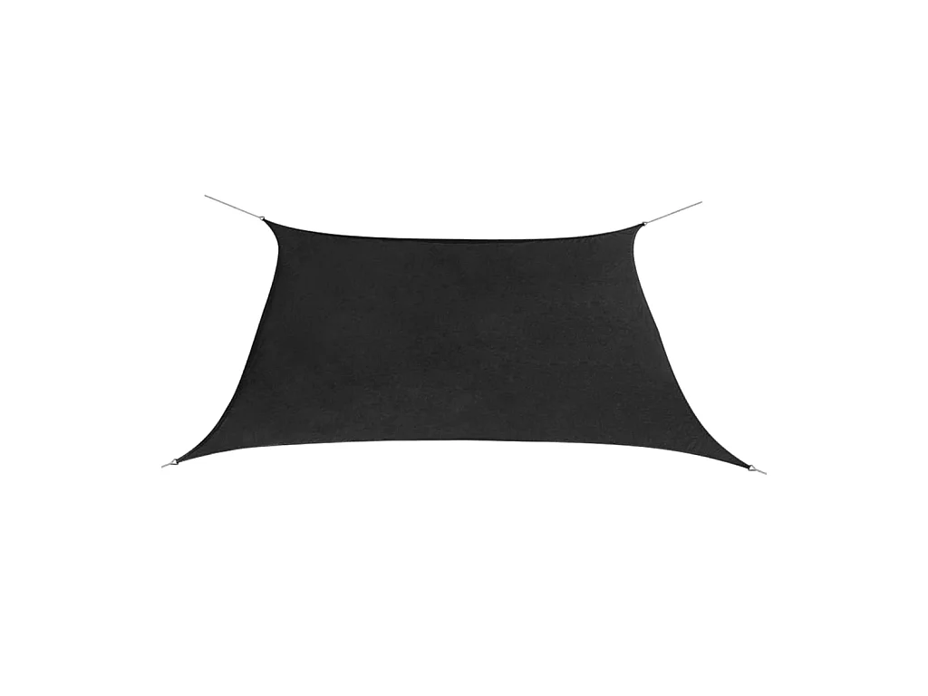 Guarda-sol tecido Oxford quadrangular 3,6x3,6 m antracite PT935881