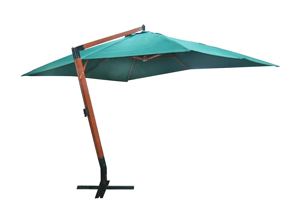 Parasol flottant Melia 300 x 400 cm Vert WVGQ9673