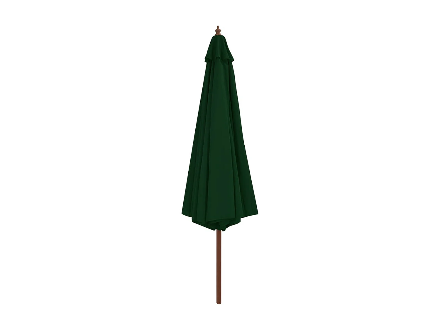 Parasol met houten paal 350 cm groen NL275447