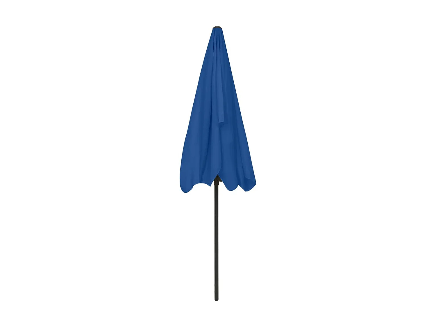 Parasol de plage bleu azur 200x125 cm WVGQ9557