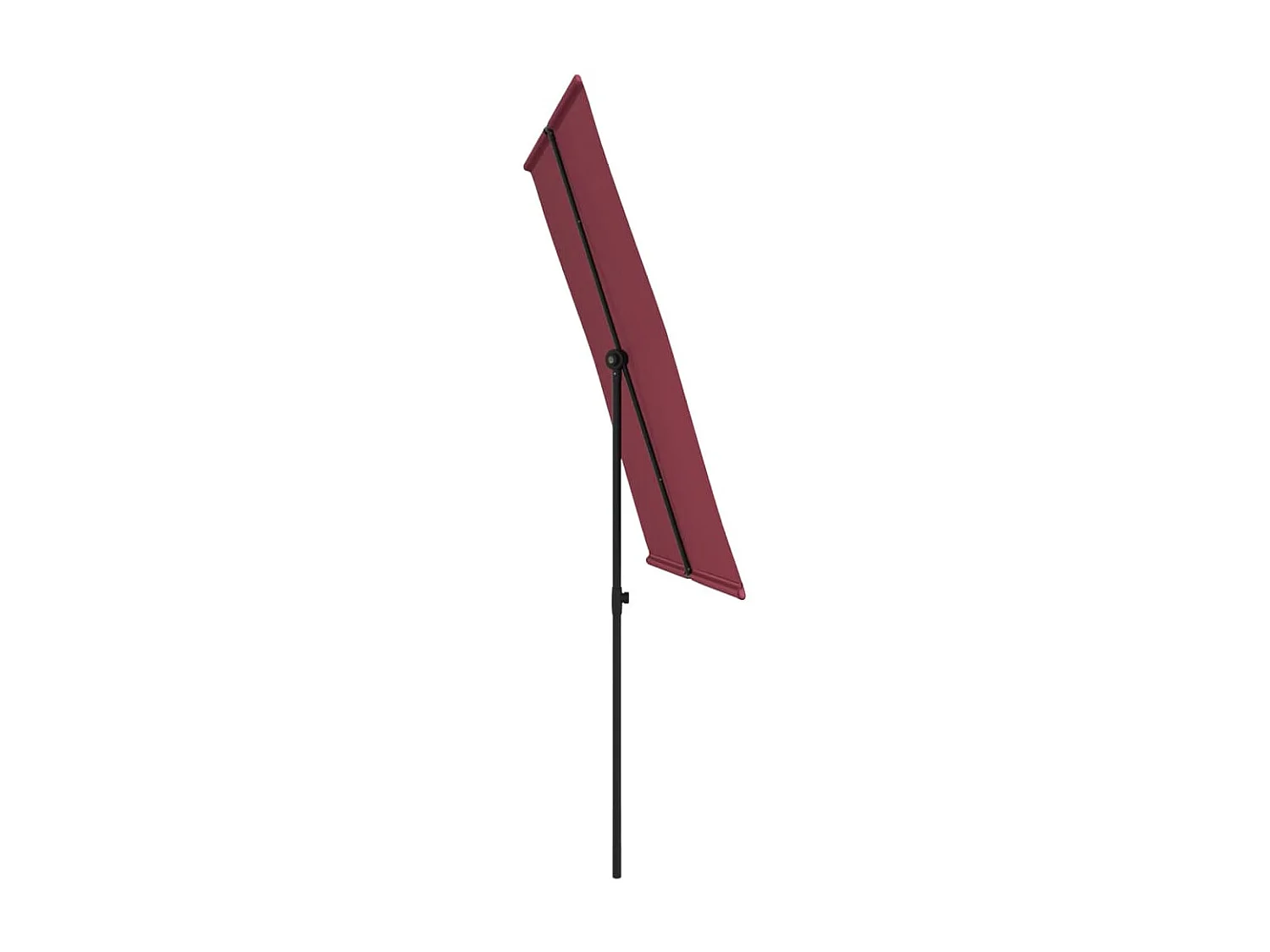 Parasol d'extérieur avec mât en aluminium 2x1,5 m Bordeaux GWE6332