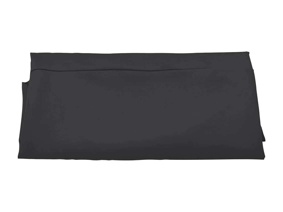 Tissu de remplacement pour parasol d'extérieur Noir 300 cm WVGQ9190