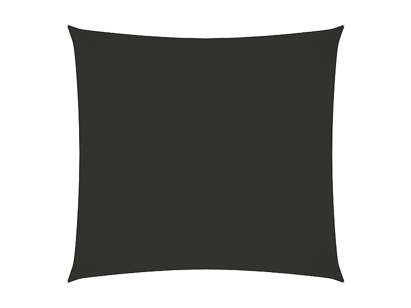 Parasol en tissu oxford carré 3x3 m anthracite WVGQ9109