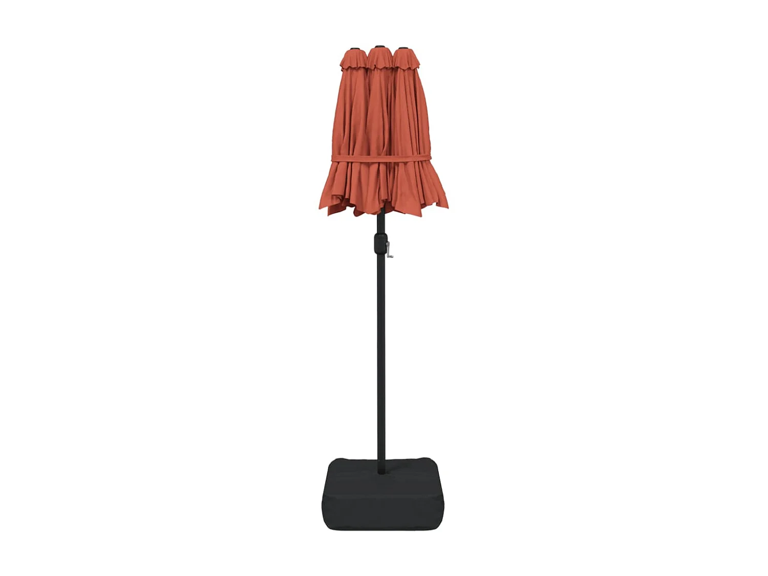 Parasol à double tête terre cuite 316x240 cm WVGQ7204