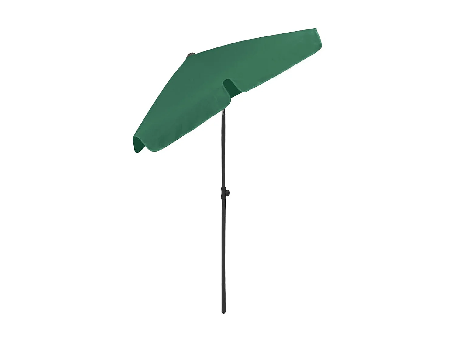 Parasol de plage vert 180x120 cm WVGQ8359