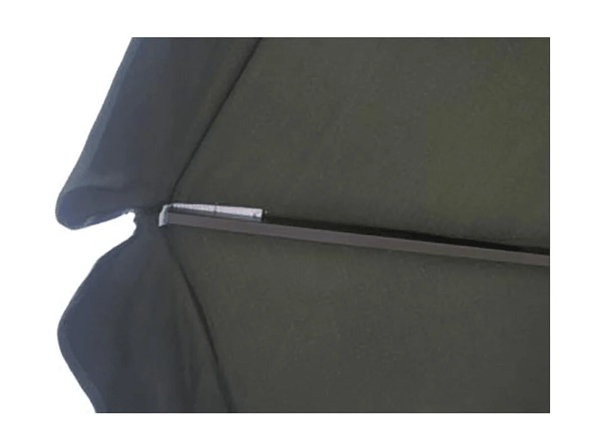 Sombrilla aluminio color crema 500 cm ES194524