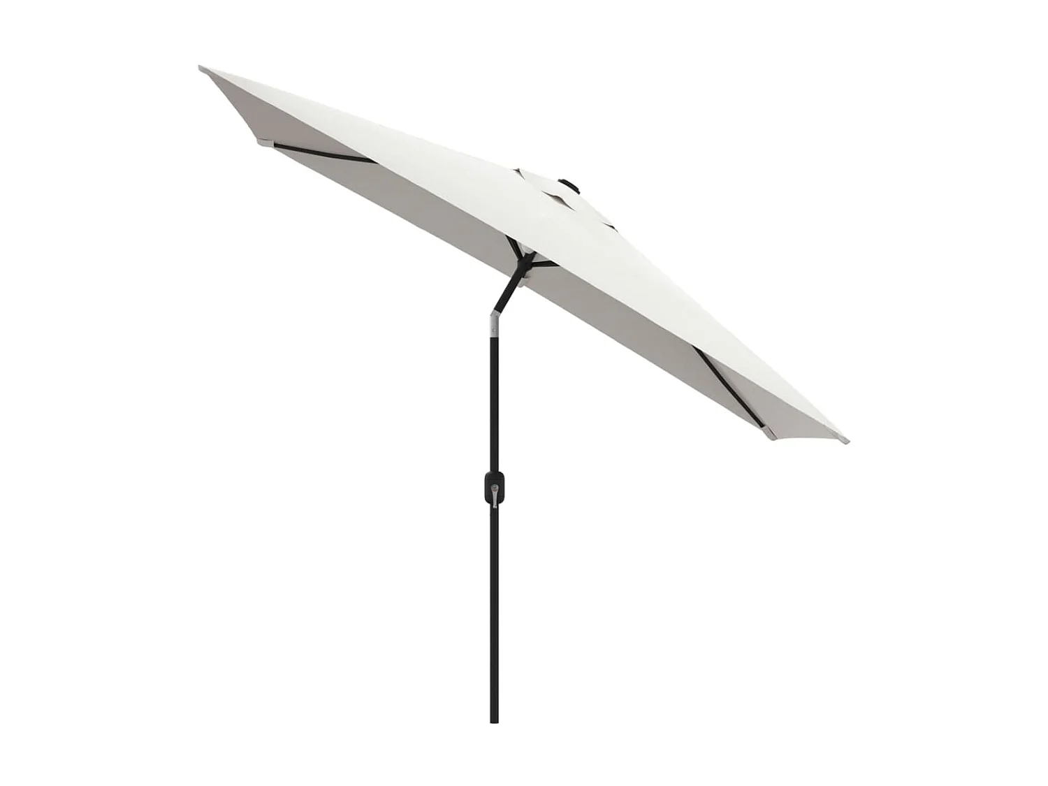 Parasol 200 x 300 cm Blanc sable Rectangulaire GWE5691