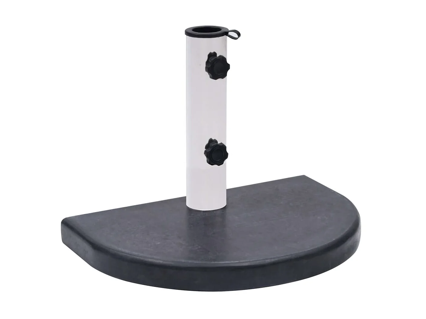 Parasolvoet 40x28x4 cm graniet zwart NL616049