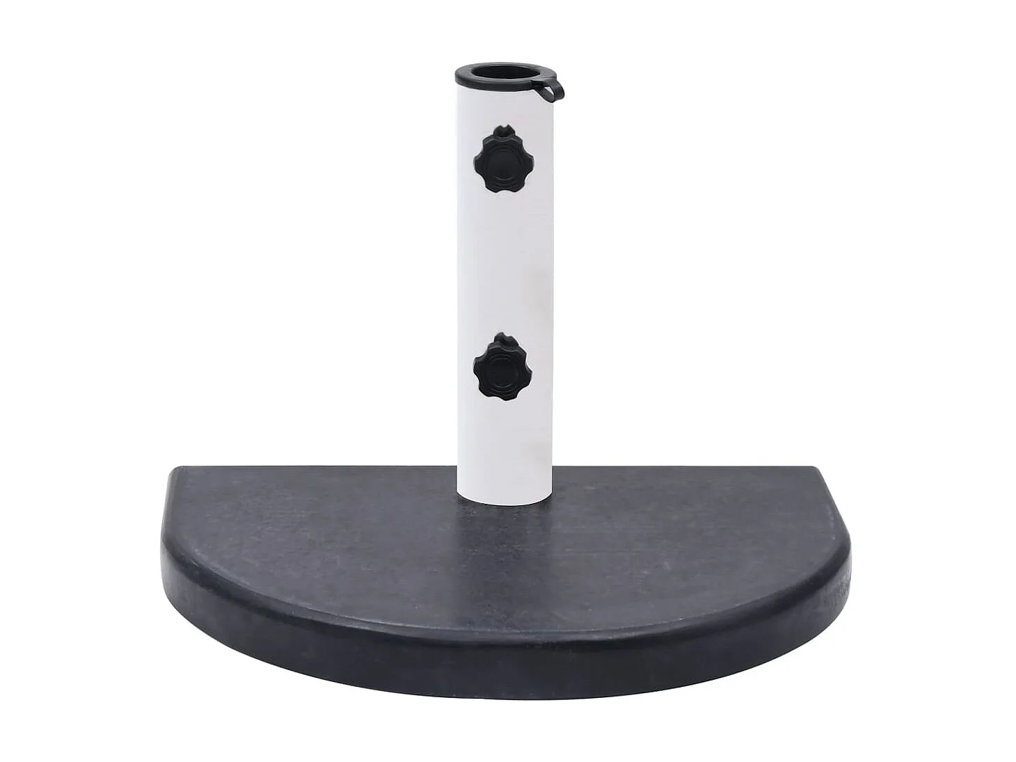 Parasolvoet 40x28x4 cm graniet zwart NL616049