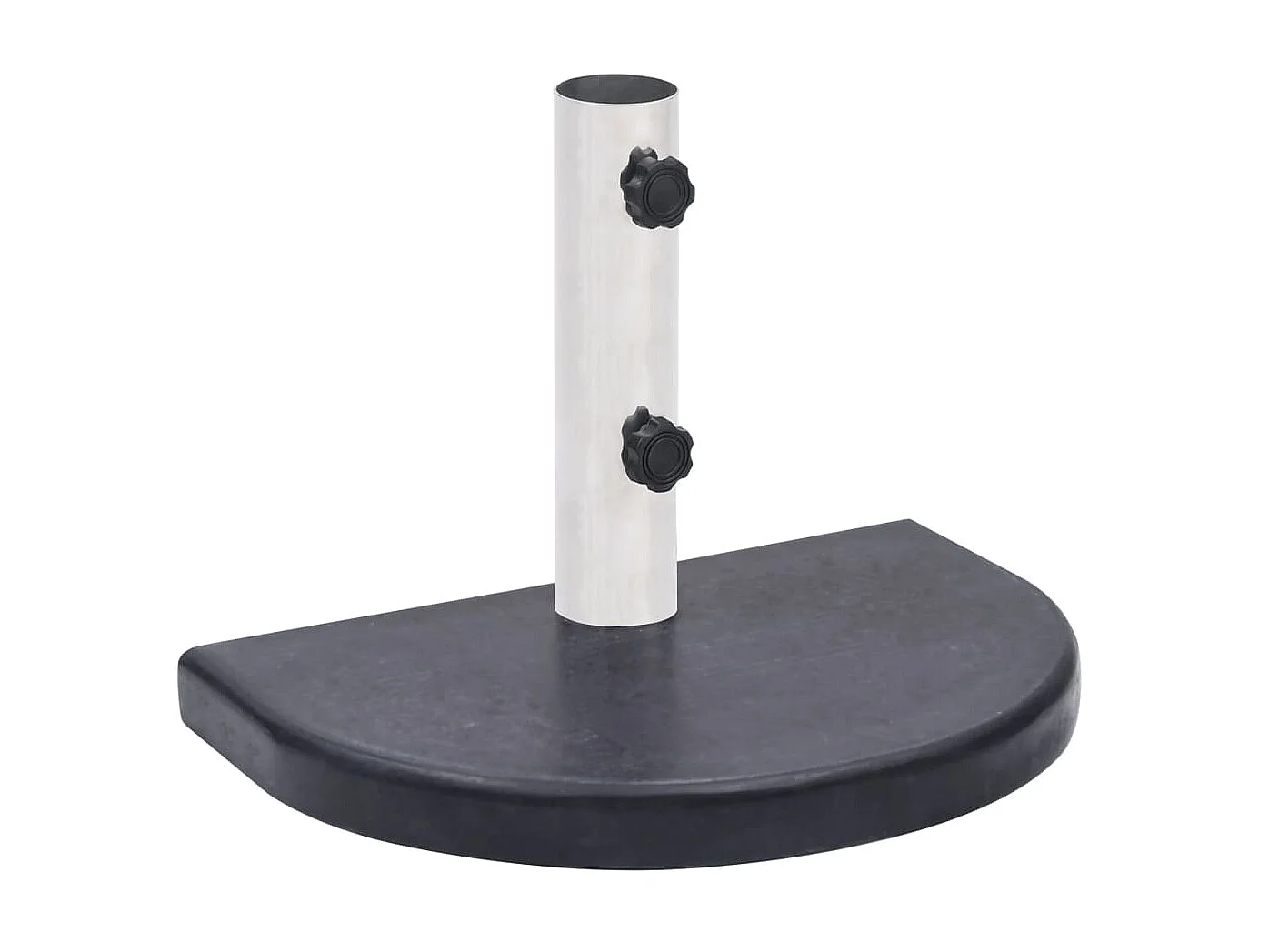 Parasolvoet 40x28x4 cm graniet zwart NL616049