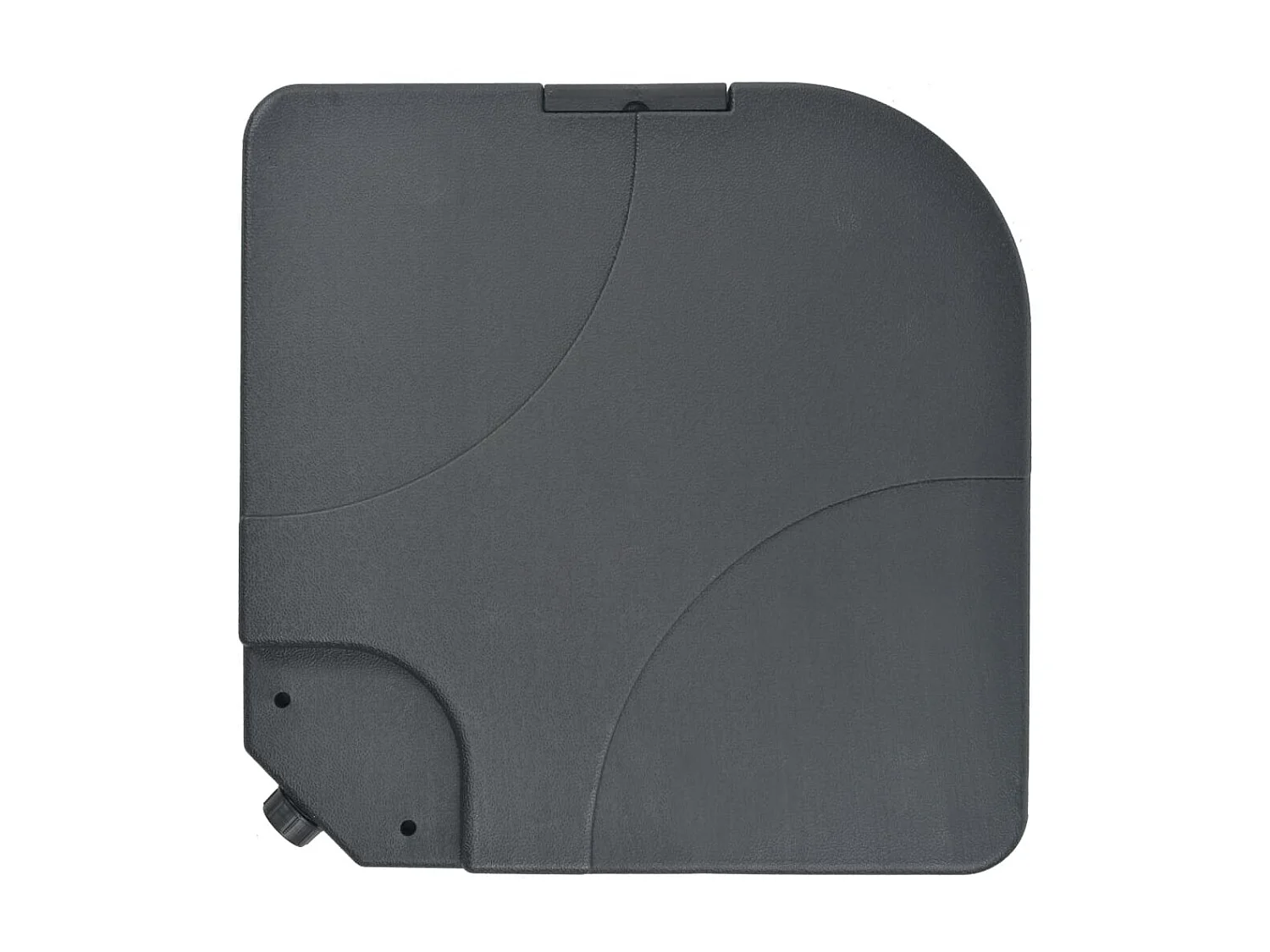 Base de guarda-sol portátil areia/água 60 L PT852940