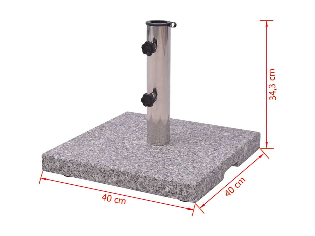 Base para guarda-sol do granito / 20kg PT538382