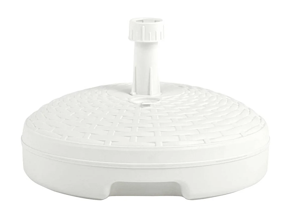 Socle de parasol rempli de sable/d'eau 20 L Plastique rotin WVGQ5453