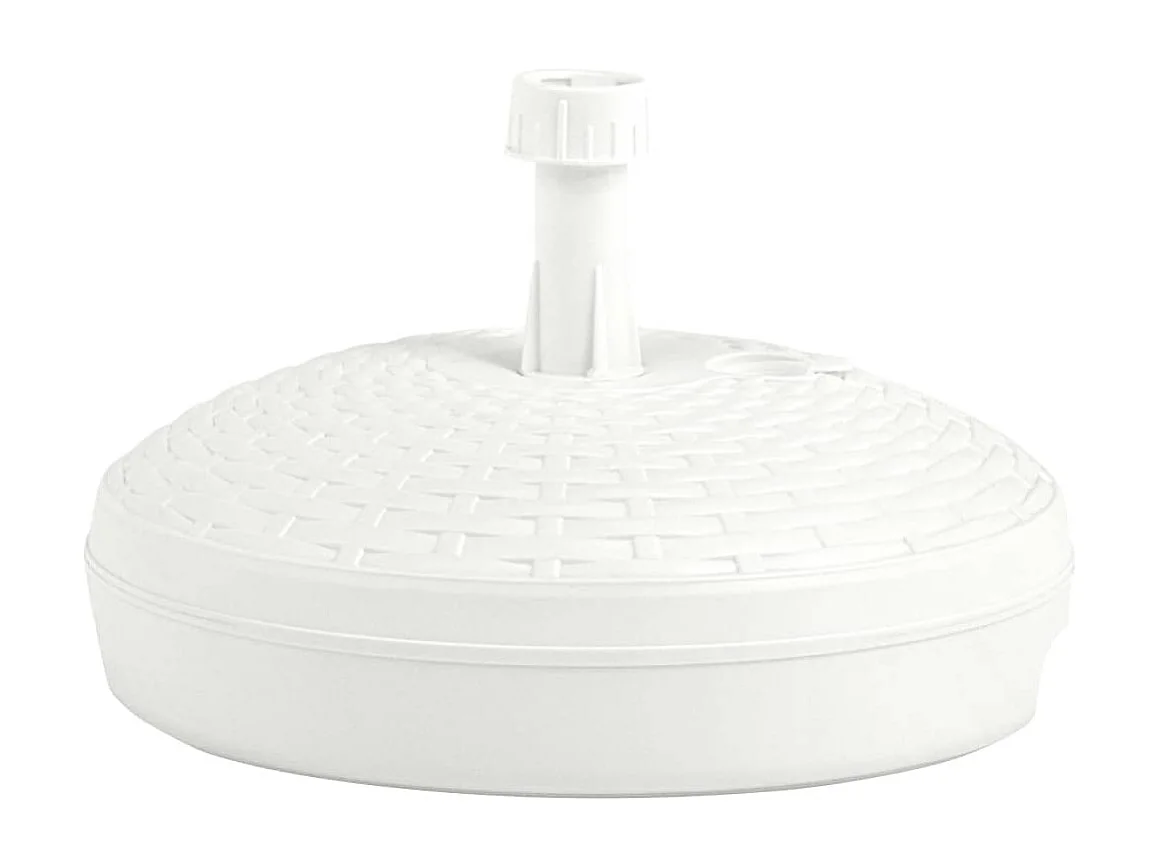 Socle de parasol rempli de sable/d'eau 20 L Plastique rotin WVGQ5453